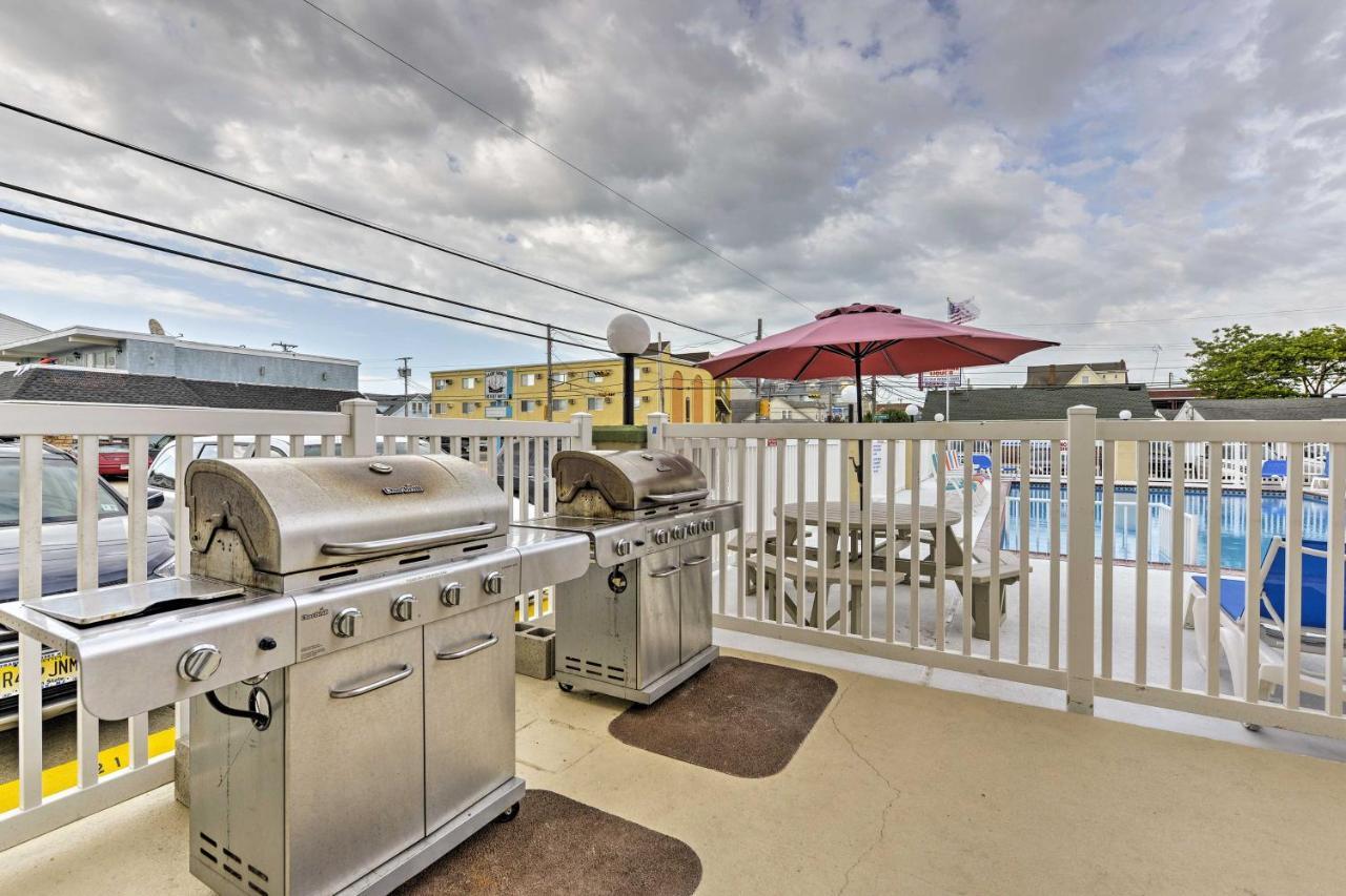 North Wildwood Condo With Pool, Walk To Boardwalk! Extérieur photo